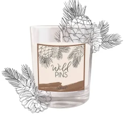 Sale Wild Pins Scented Candle