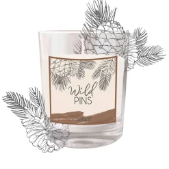 Sale Wild Pins Scented Candle